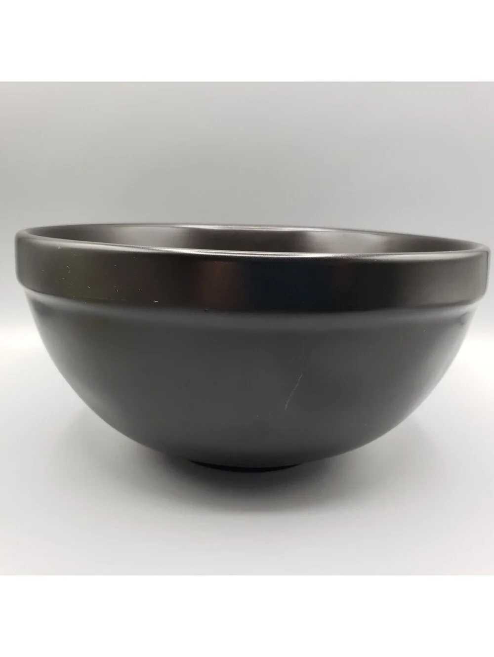 Rae Dunn Black Nesting Mixing Bowl Dancing Skeleton CANDY Magenta Halloween